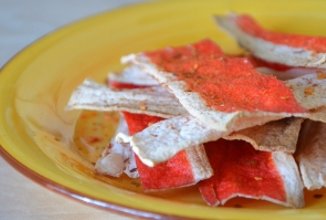 Крабовые чипсы