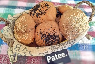 Ржаные булочки на сыворотке