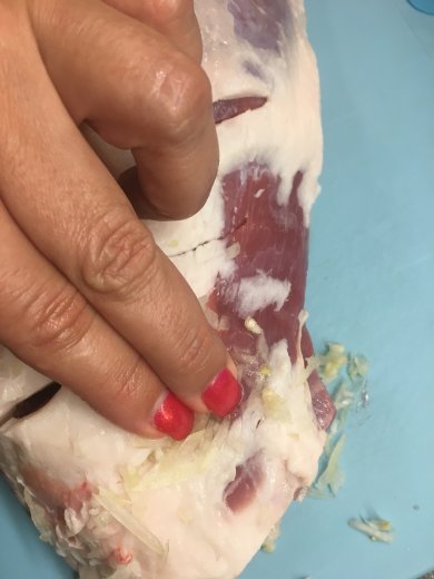 "Подгорица" томленая в печи  баранья нога. - Шаг 4