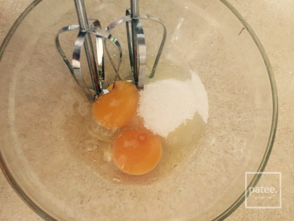 ПП Панкейки с творожной-банановым кремом - Шаг 1