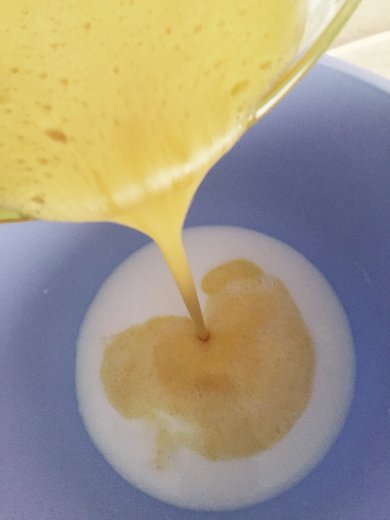 ПП Панкейки с творожной-банановым кремом - Шаг 2