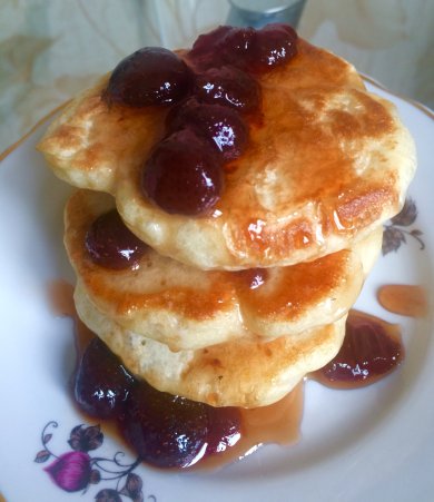 Оладьи на дрожжах - Шаг 3