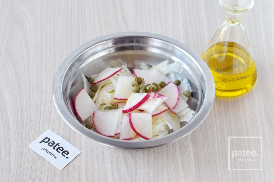 Овощной салат с апельсином - Шаг 8