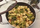 Куриное филе с брокколи в сливочном соусе