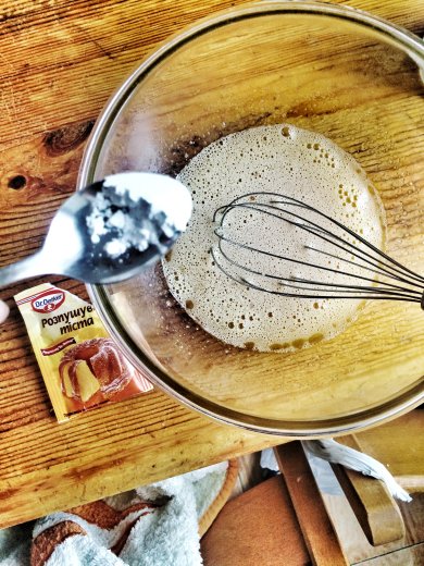 Блины тонкие на молоке - Шаг 3