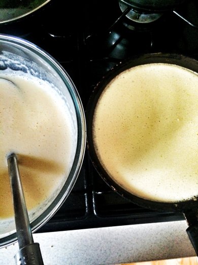 Блины тонкие на молоке - Шаг 6