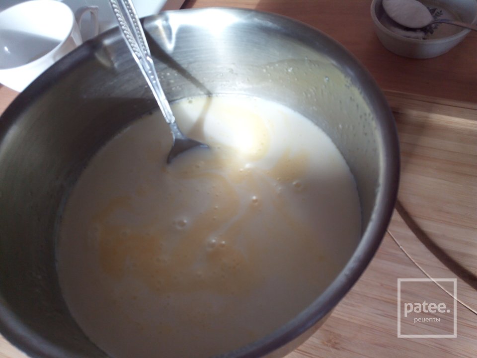 Блины ажурные заварные. - Шаг 4