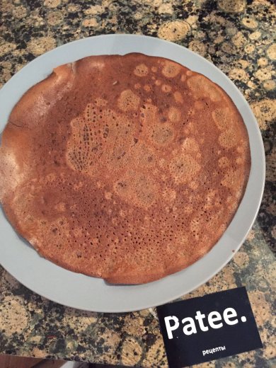 Шоколадные блины на сыворотке - Шаг 4