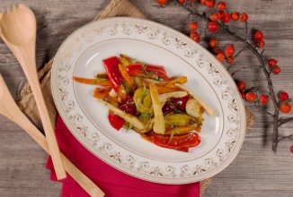 Запеченные в духовке овощи