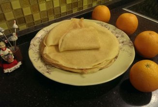 Апельсиновые блинчики