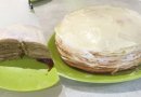 Блинный торт с маскарпоне