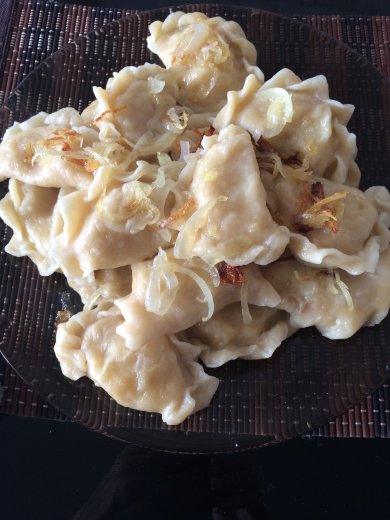 Вареники с картошкой и квашеной капустой