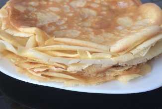 Блинчики тоненькие на молоке