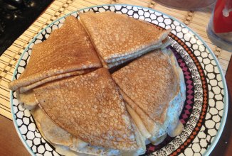 Тонкие кружевные блины