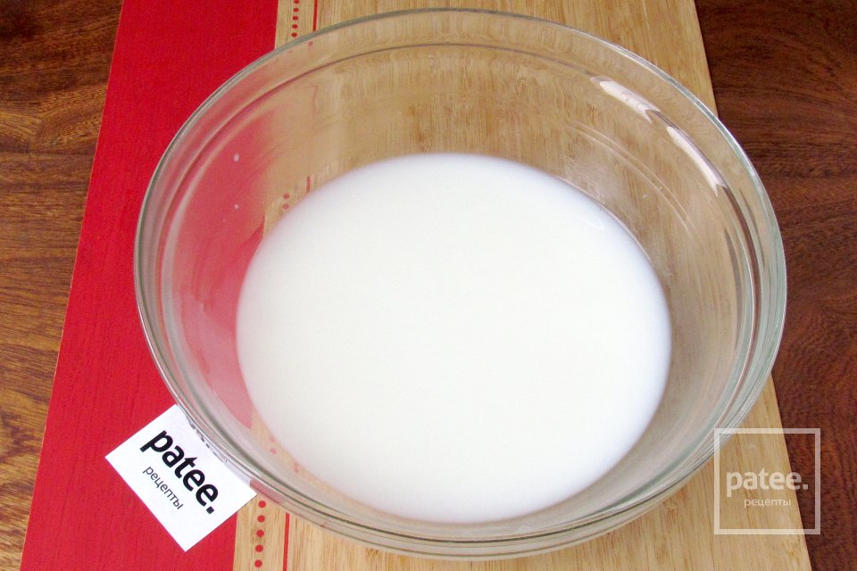 Блины с грибами и рисом - Шаг 3