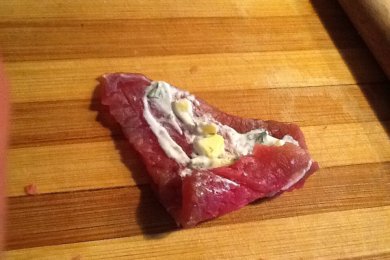 Мини рулетики из мяса - приготовление