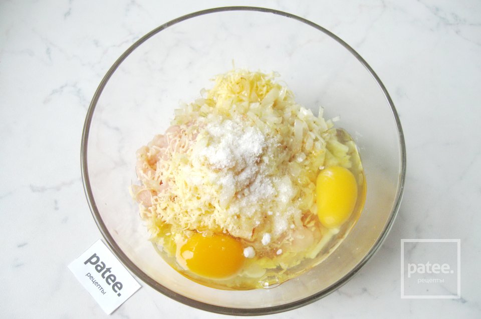 Рубленые шницели из куриной грудки с сыром - Шаг 9