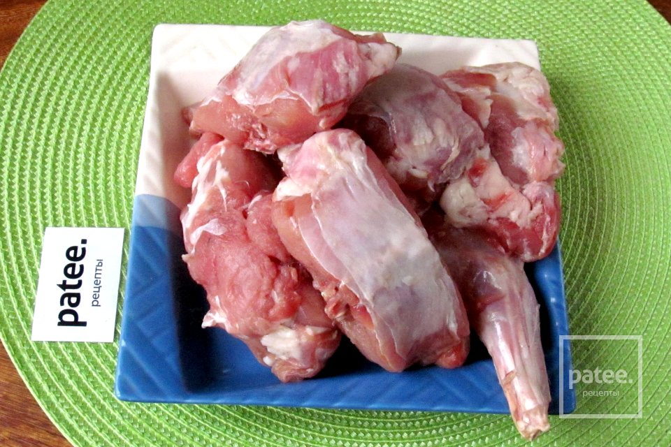 Кролик по-гречески - Шаг 2