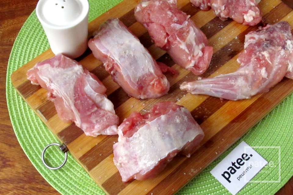 Кролик по-гречески - Шаг 3