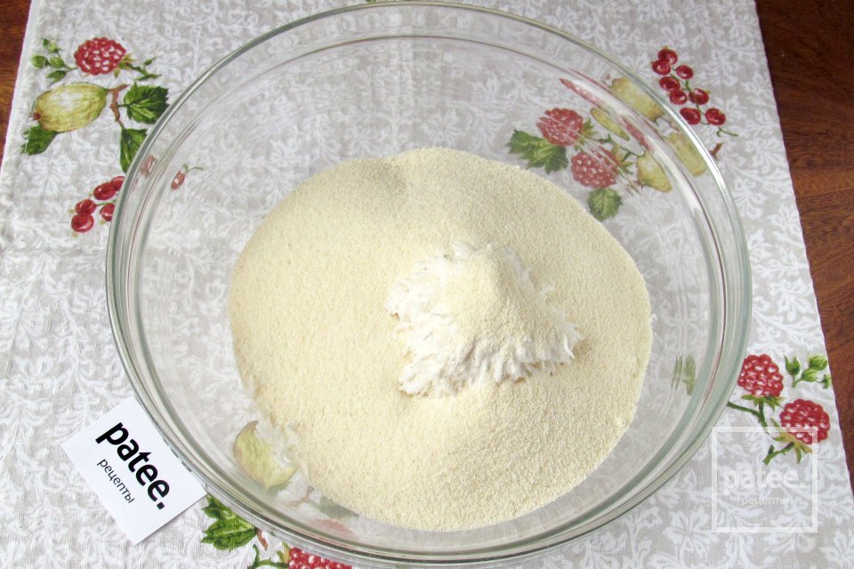 Пирог Ревани с апельсиновым сиропом - Шаг 10