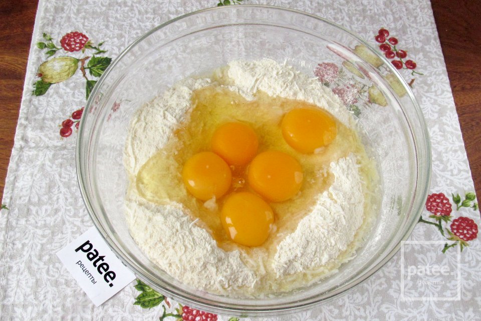 Пирог Ревани с апельсиновым сиропом - Шаг 12