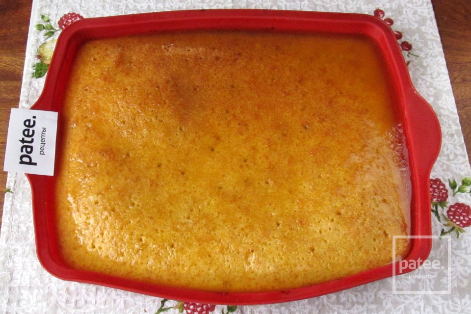 Пирог Ревани с апельсиновым сиропом - Шаг 18