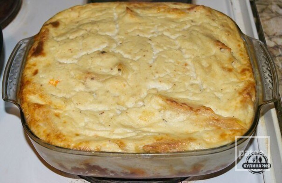 ЗАПЕКАНКА ИЗ МАКАРОН С ФАРШЕМ - Шаг 5
