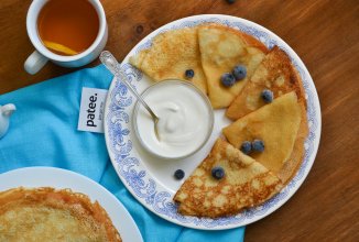 Тоненькие блины на сыворотке