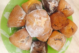 Кексы мини зебрики