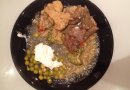 ПП Мясо с овощами в сметанном соусе