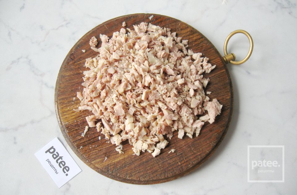 Пирожки с картофелем, курицей и луком - Шаг 10