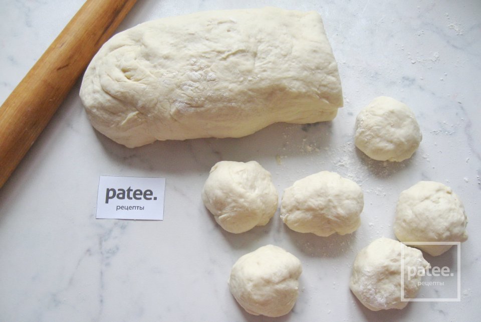 Пирожки с картофелем, курицей и луком - Шаг 15
