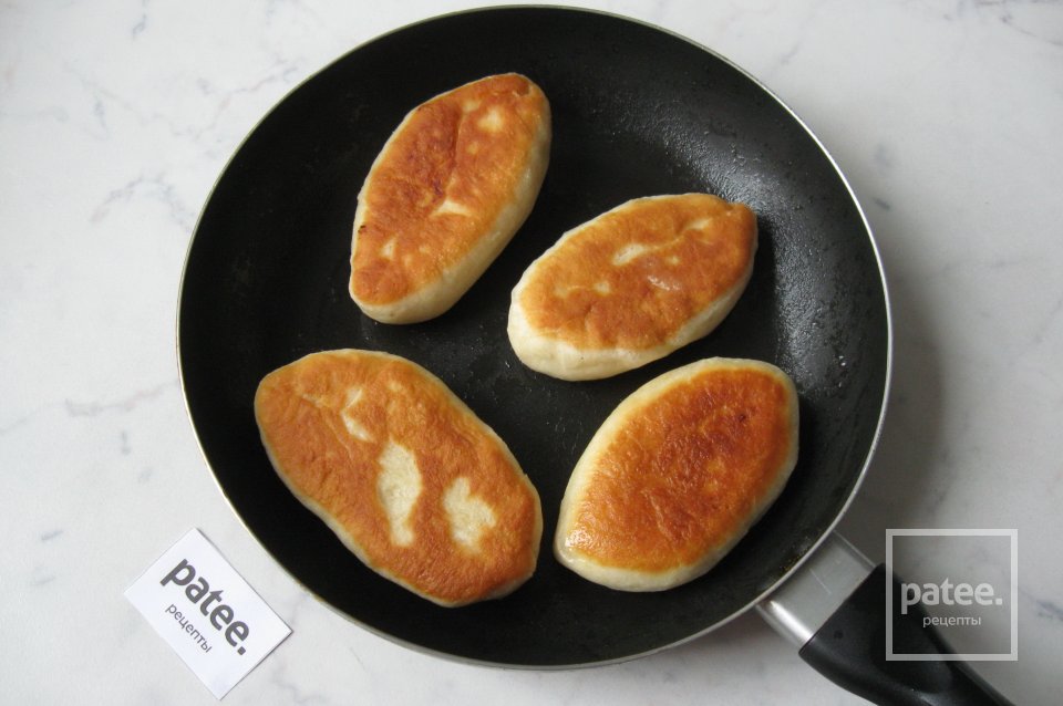 Пирожки с картофелем, курицей и луком - Шаг 19