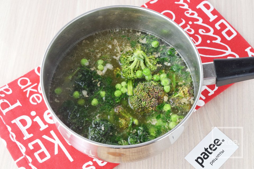 Суп из зеленых овощей - Шаг 7