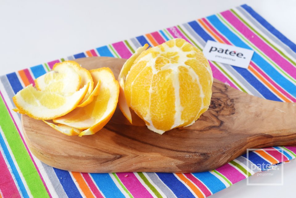 Крабовый салат с апельсином - Шаг 5