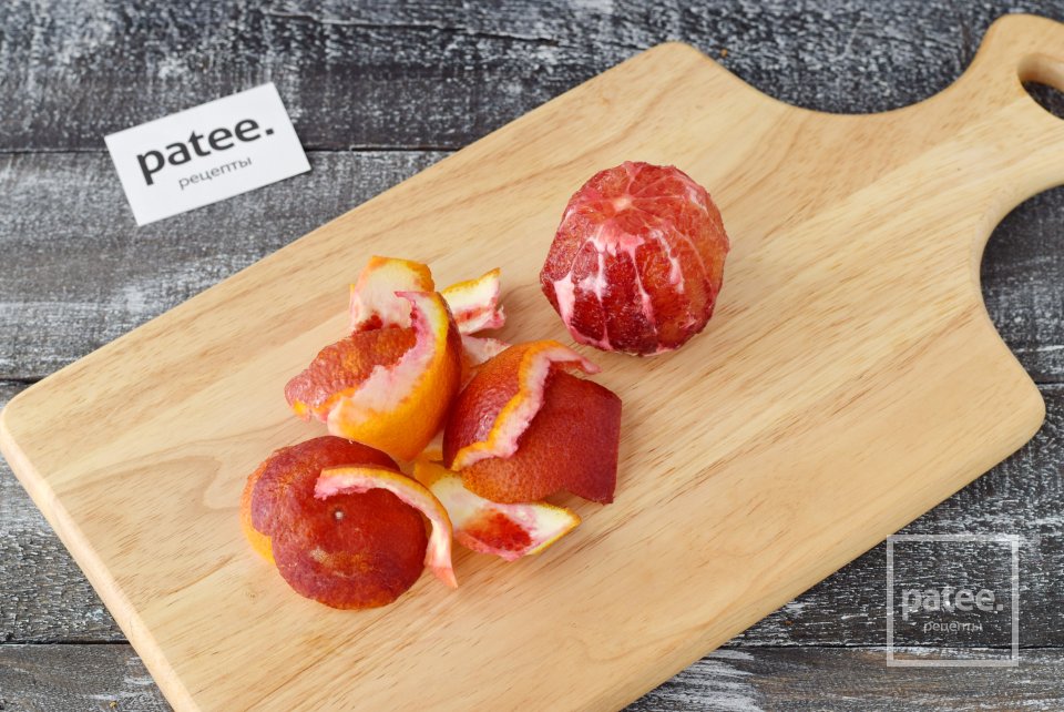 Бутерброд с фетой и красным апельсином - Шаг 8