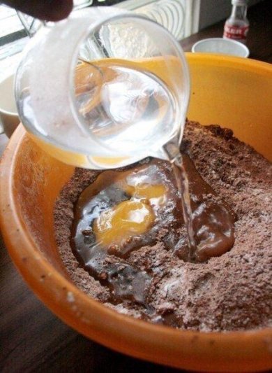 Шоколадные капкейки - Шаг 1