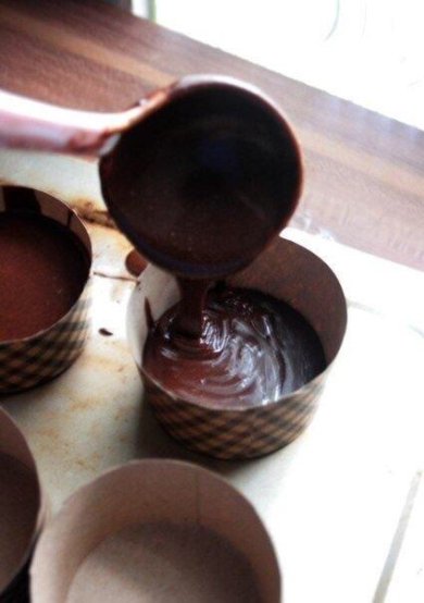 Шоколадные капкейки - Шаг 2