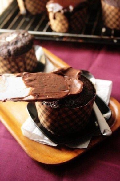 Шоколадные капкейки - Шаг 4