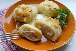 Картофельные галушки с мысом