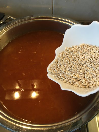 Постный рассольник с перловой крупой - Шаг 5