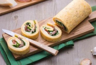 Рулет из омлета