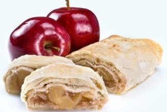 ПП Рулет из армянского лаваша с яблоком и бананом