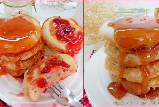 Постные оладьи без яиц и молока