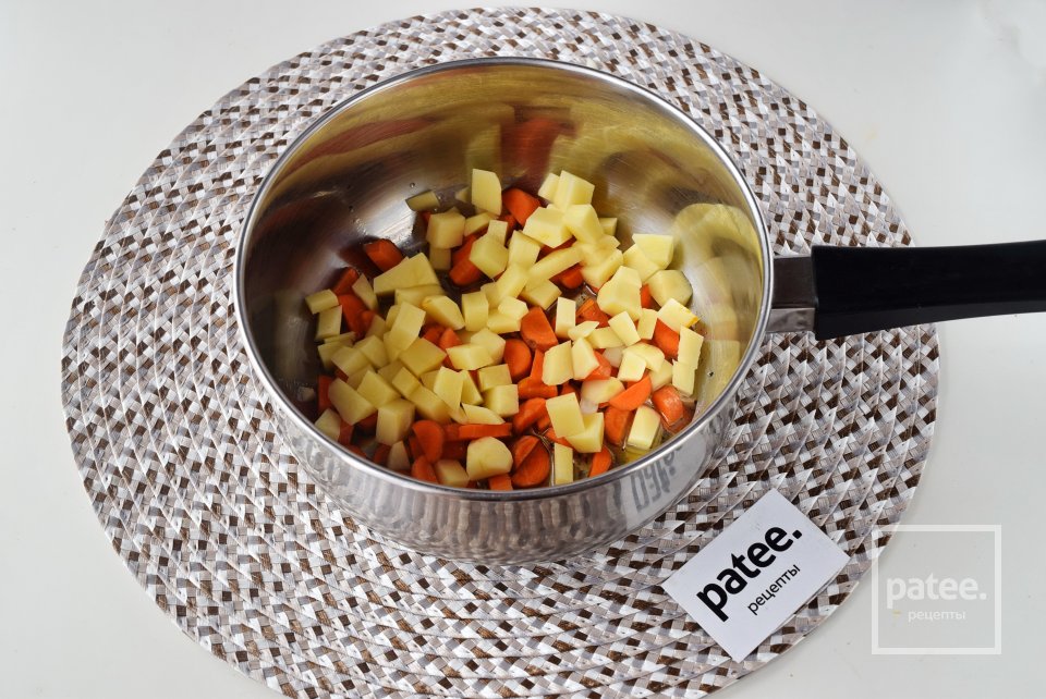 Постный овощной суп-пюре из кукурузы - Шаг 6