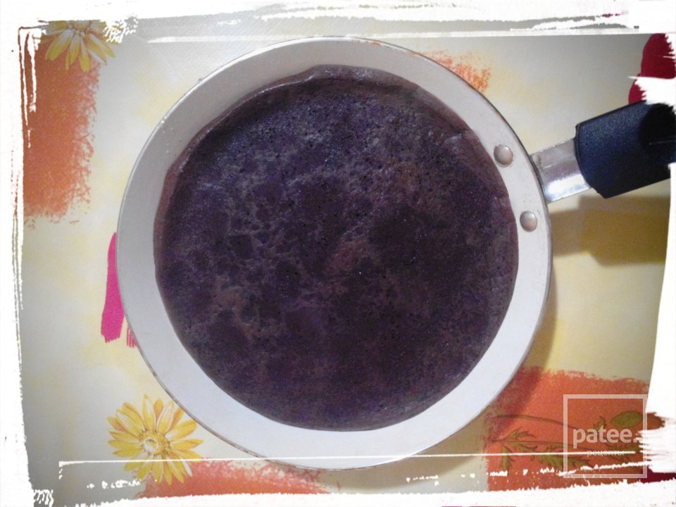 Очень шоколадные блины - Шаг 7