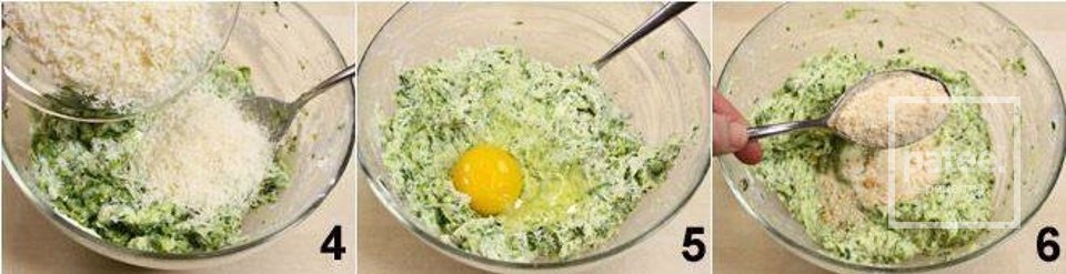 Котлеты их цукини. - Шаг 2