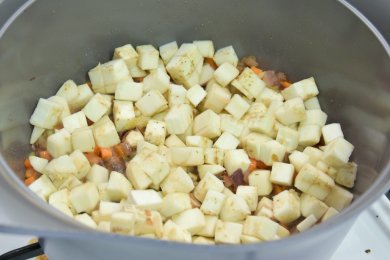 Рататуй из того что было - приготовление