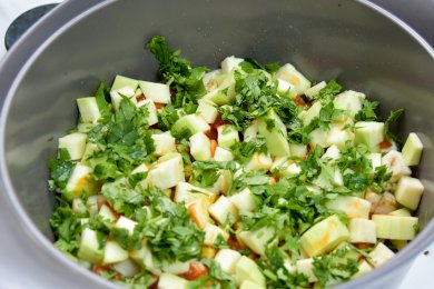 Рататуй из того что было - приготовление