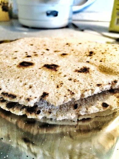 Овсяная лепёшка (пресная, диетическая) - Шаг 7